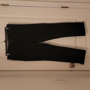 Lauren Jeans Co. SIZE 12, Zip Ankle, Black, RETRO